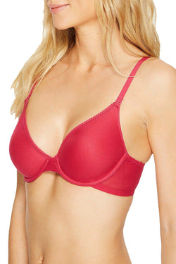 OnGossamer Rouge-Red Mesh Convertible T-Shirt Bra thumbnail 4