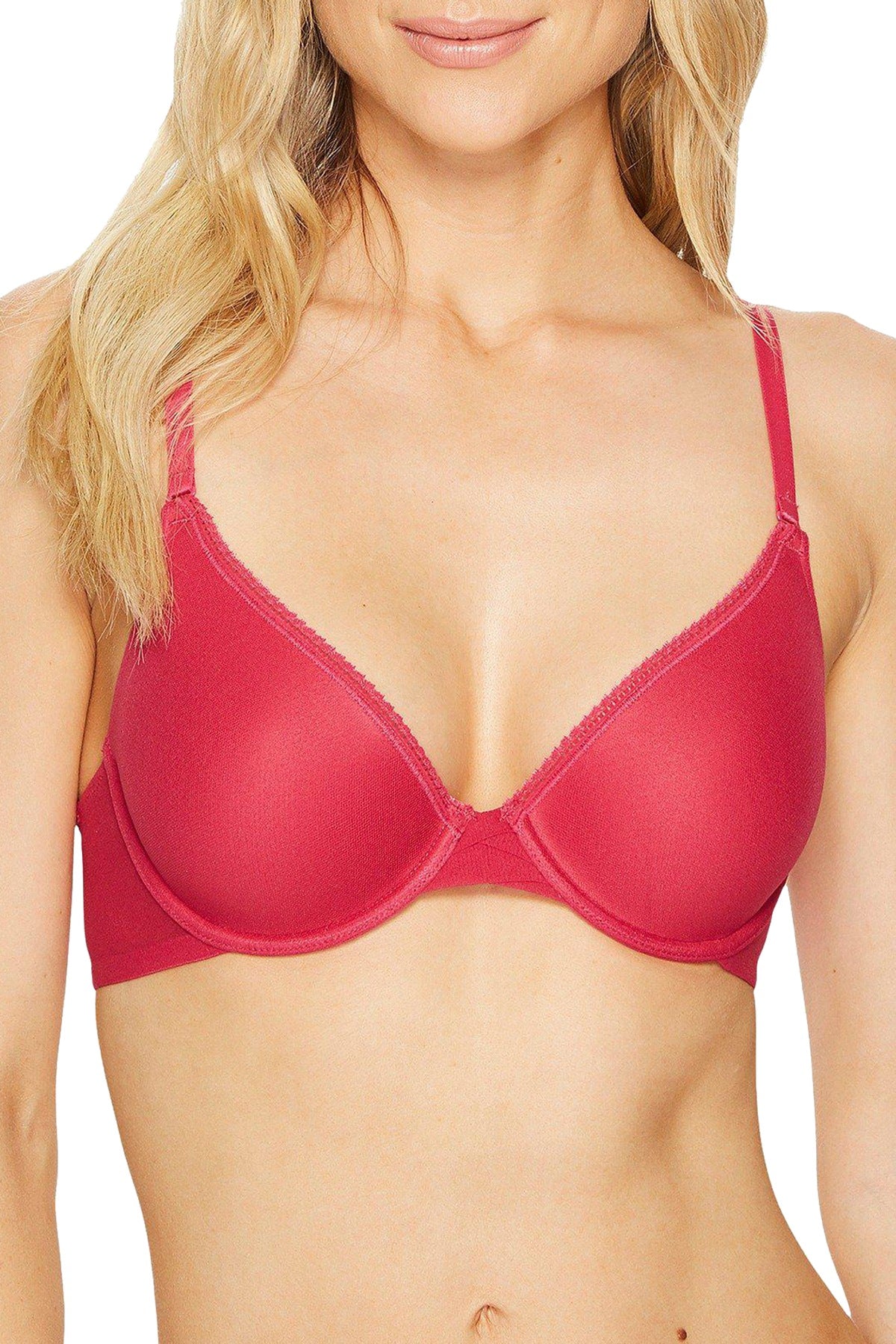 OnGossamer Rouge-Red Mesh Convertible T-Shirt Bra