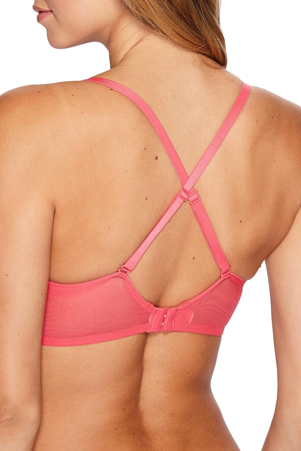 OnGossamer Vermillion Mesh Convertible T-Shirt Bra
