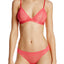 OnGossamer Vermillion-Pink Show Off Bralette