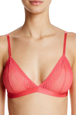 OnGossamer Vermillion-Pink Show Off Bralette thumbnail 1