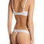 OnGossamer White Racy Lace Underwire Demi Bra
