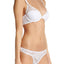 OnGossamer White Racy Lace Underwire Demi Bra