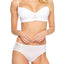 OnGossamer White Silk Modal Hipster Brief