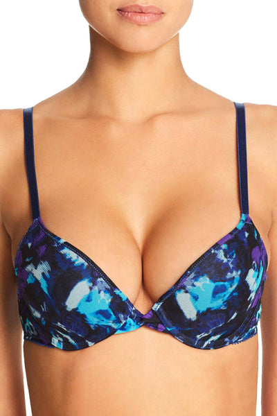 OnGossamer Wind Blossom 'Triple Mesh Bump It Up' Underwire Push-Up Bra