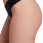 Only Hearts Black Organic Cotton Thong
