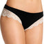 Only Hearts Black/Vintage So Fine Lace Trim Hipster