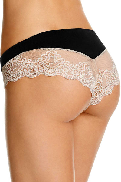 Only Hearts Black/Vintage So Fine Lace Trim Hipster
