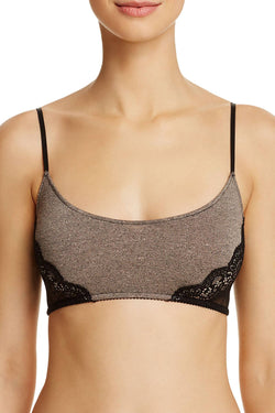 Only Hearts Vintage Stone/Black So-Fine Balconette Bralette thumbnail 1