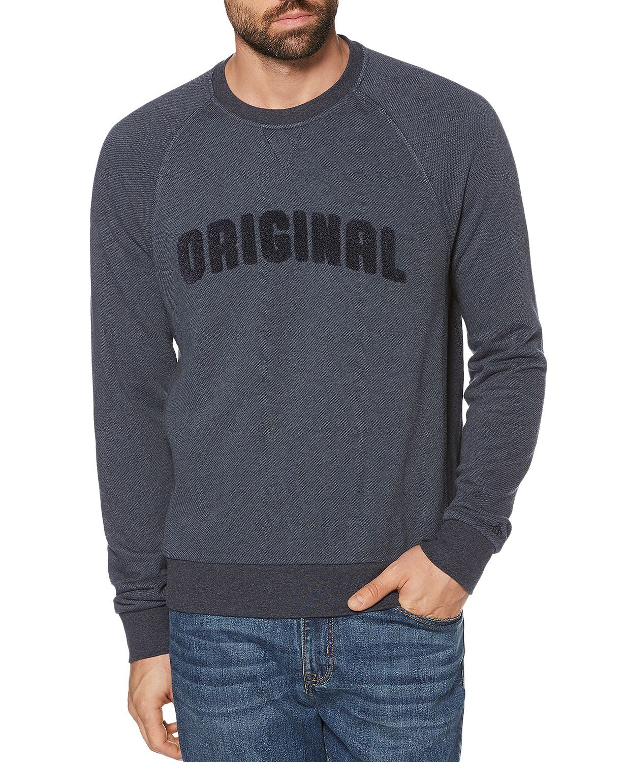 Original Penguin Boucle Crewneck Sweatshirt