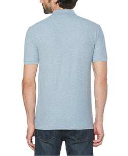 Original Penguin Daddy Solid Polo Shirt Faded Denim thumbnail 3