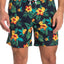 Original Penguin Floral Print Swim Short in Dark Sapphire