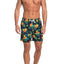 Original Penguin Floral Print Swim Short in Dark Sapphire