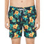 Original Penguin Floral-print Swim Shorts Dark Sapphire