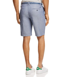 Original Penguin Grosgrain Trim Oxford Shorts Dark Denim thumbnail 2