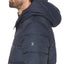 Original Penguin Heathered Slim Fit Puffer Jacket Dark Sapphire