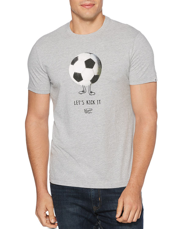 Original Penguin Kick It Tee Rain Heather