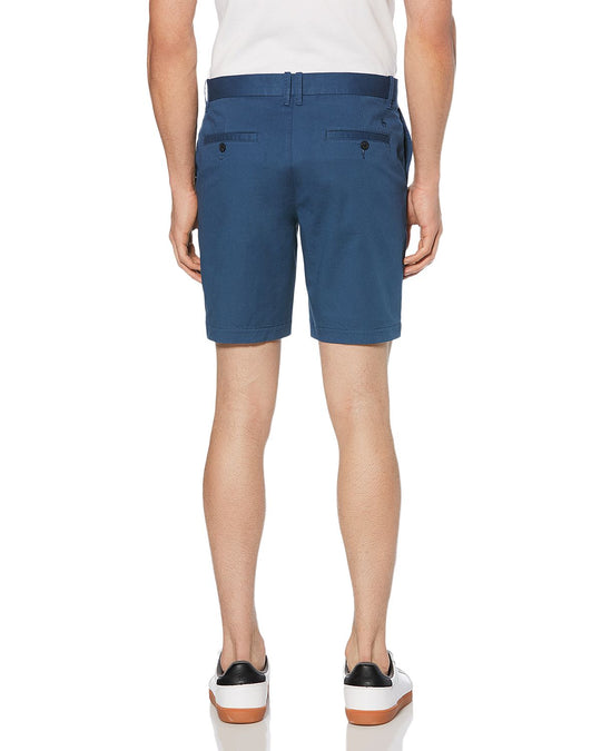 Original Penguin Premium Core Slim Fit Chino Shorts Dark Denim