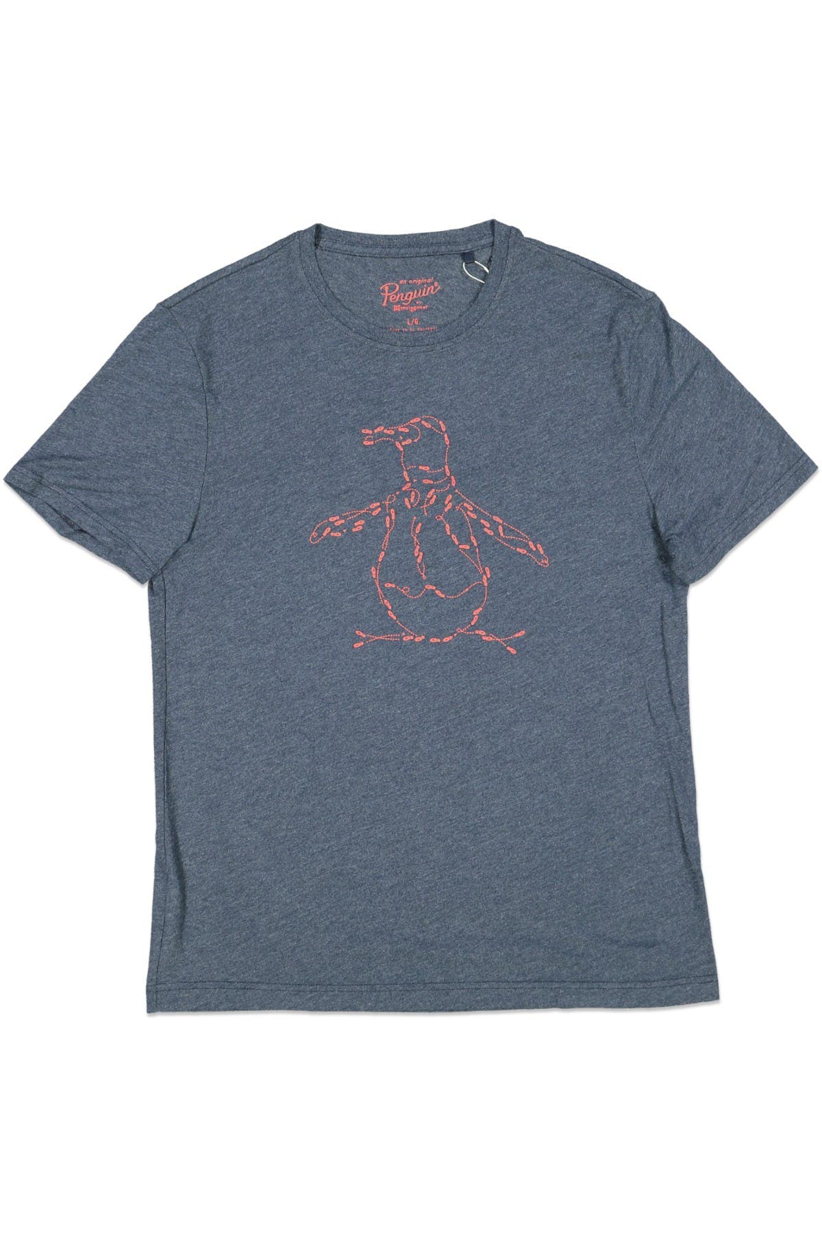 Original Penguin Printed Regular Fit Shirt Navy Blue