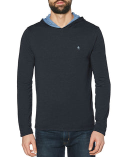 Original Penguin Reversible Hoodie Dark Sapphire thumbnail 1