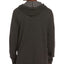 Original Penguin Reversible Knit Hooded Sweater Dark Charcoal Heather