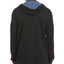 Original Penguin Reversible Knit Hooded Sweater Navy Heather