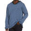 Original Penguin Reversible Knit Hooded Sweater Navy Heather