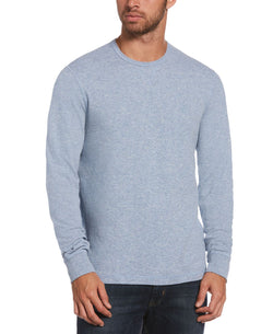 Original Penguin Reversible Sweater Faded Denim Heather thumbnail 1