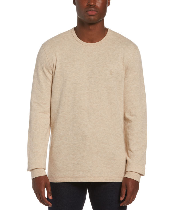 Original Penguin Reversible Sweater Safari Heather