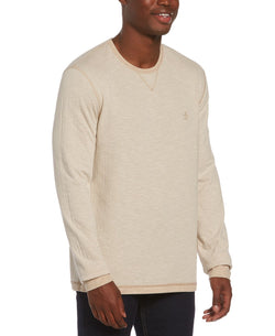 Original Penguin Reversible Sweater Safari Heather thumbnail 2
