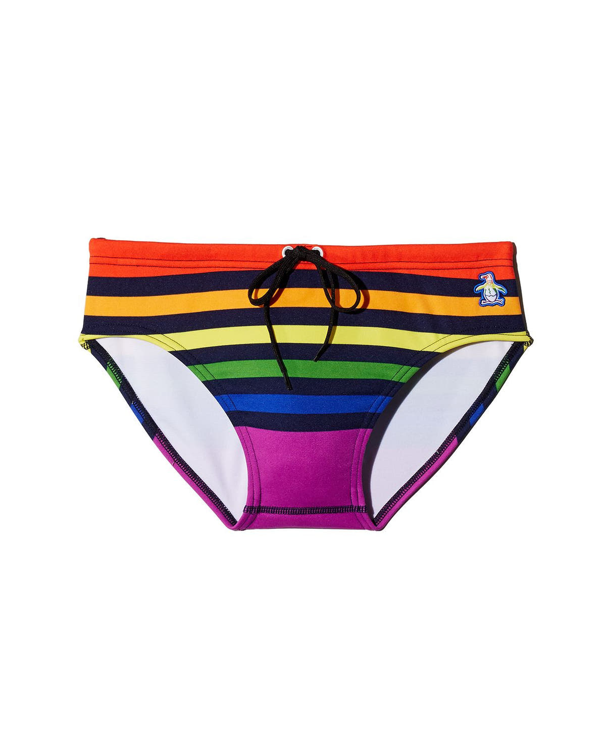 Original Penguin Swim Brief in Rainbow