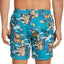 Original Penguin Tiki Print Swim Shorts Caribbean Sea