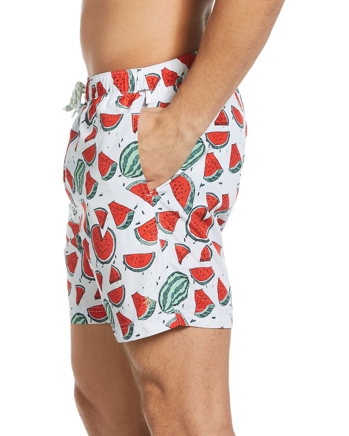 Original Penguin Watermelon Swim Trunks Ballad Blue