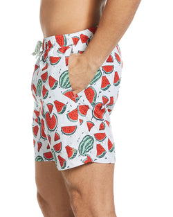 Original Penguin Watermelon Swim Trunks Ballad Blue thumbnail 2
