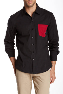 Oxymoron Black True Myth Button-Up thumbnail 1