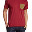 Oxymoron Maroon Pretty Ugly Pocket Tee