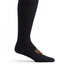 Ozone Black Heraldic Armor Calf Sock