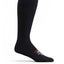 Ozone Black Heraldic Cannons Calf Sock