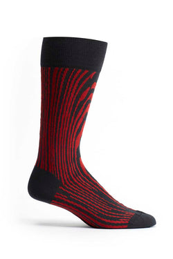 Ozone Grey Dual Grain Crew Sock thumbnail 2