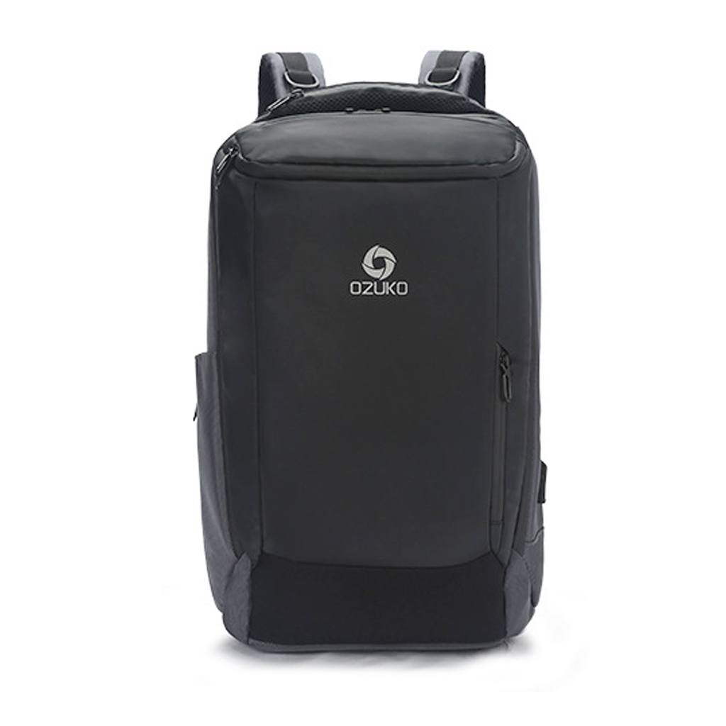 Ozuko 9060 Large Grey Waterproof Shoulder Backpack