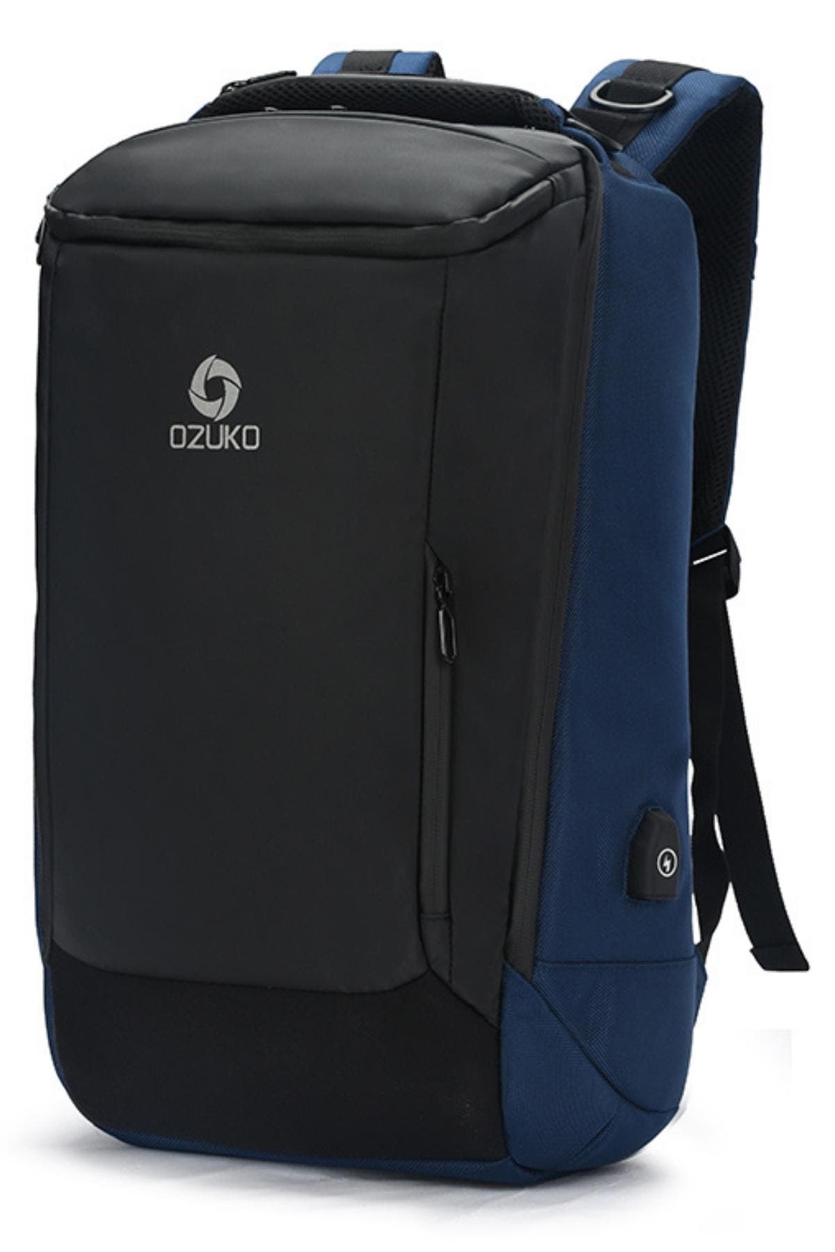 Ozuko 9060 Navy Waterproof Shoulder Backpack