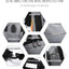 Ozuko Black USB-Charging Crossbody Tablet Backpack-Bag
