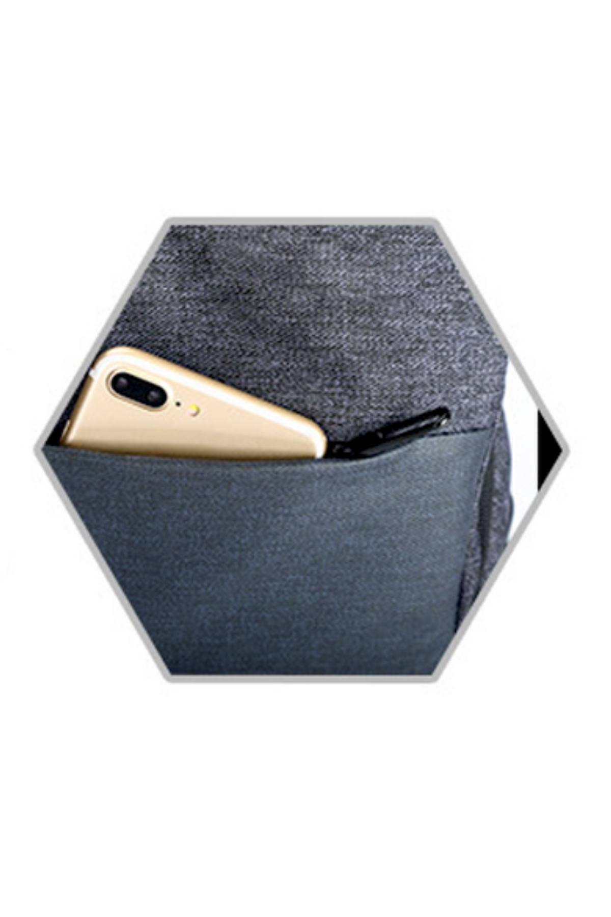 Ozuko Camo-Print USB-Charging Multifunction Crossbody Backpack-Bag