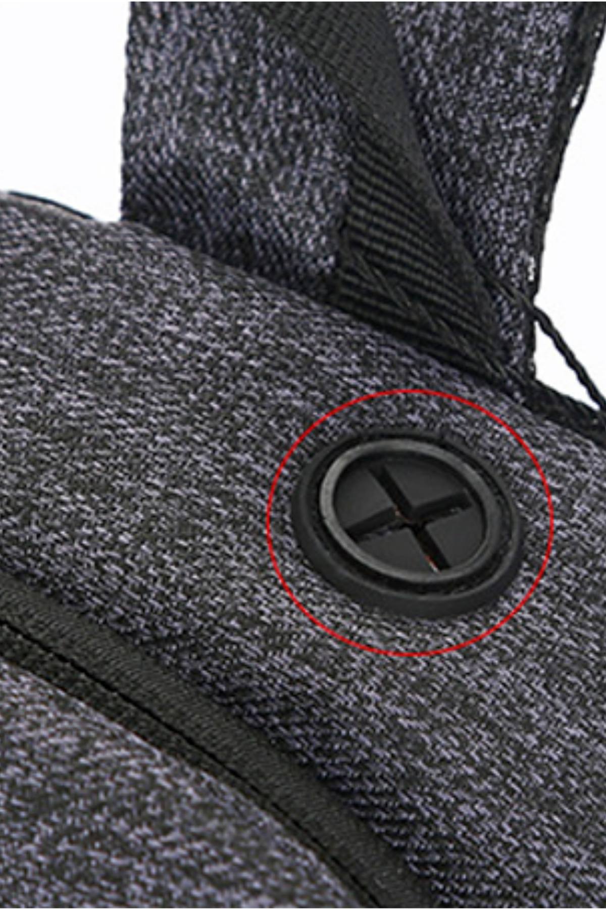 Ozuko Camo-Print USB-Charging Multifunction Crossbody Backpack-Bag