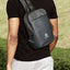 Ozuko Camo-Print USB-Charging Multifunction Crossbody Backpack-Bag