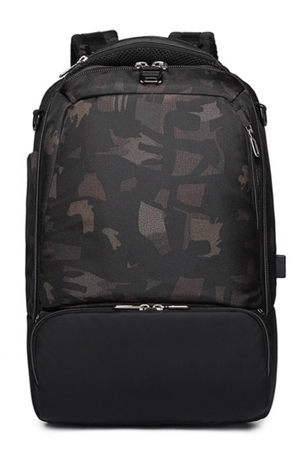 Ozuko Camo Travel Backpack