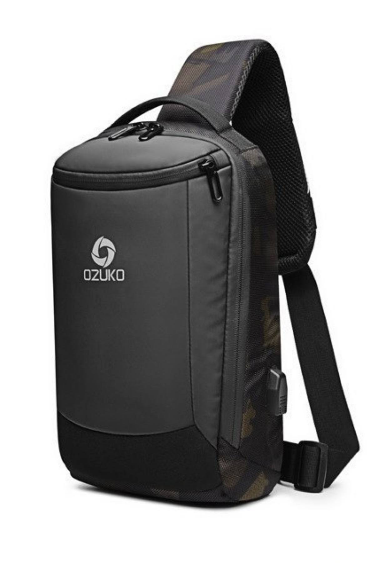 Ozuko Camo Waterproof Crossbody Single Shoulder Bag