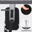 Ozuko Green USB-Charging Crossbody Tablet Backpack-Bag