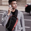 Ozuko Green USB-Charging Crossbody Tablet Backpack-Bag