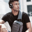 Ozuko Green USB-Charging Crossbody Tablet Backpack-Bag